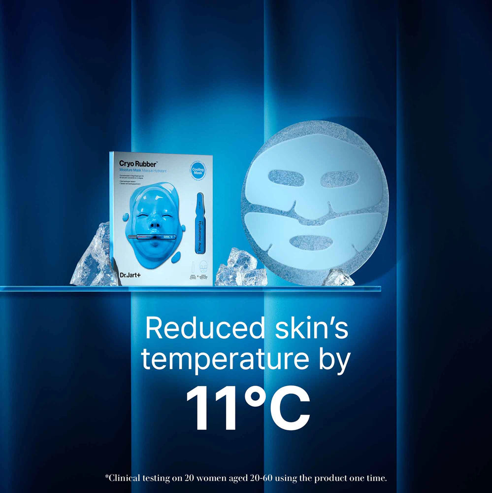 Cryo Rubber Face Mask With Hyaluronic Acid