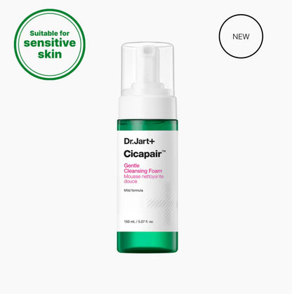 Cicapair Gentle Foam Cleanser For Sensitive Skin
