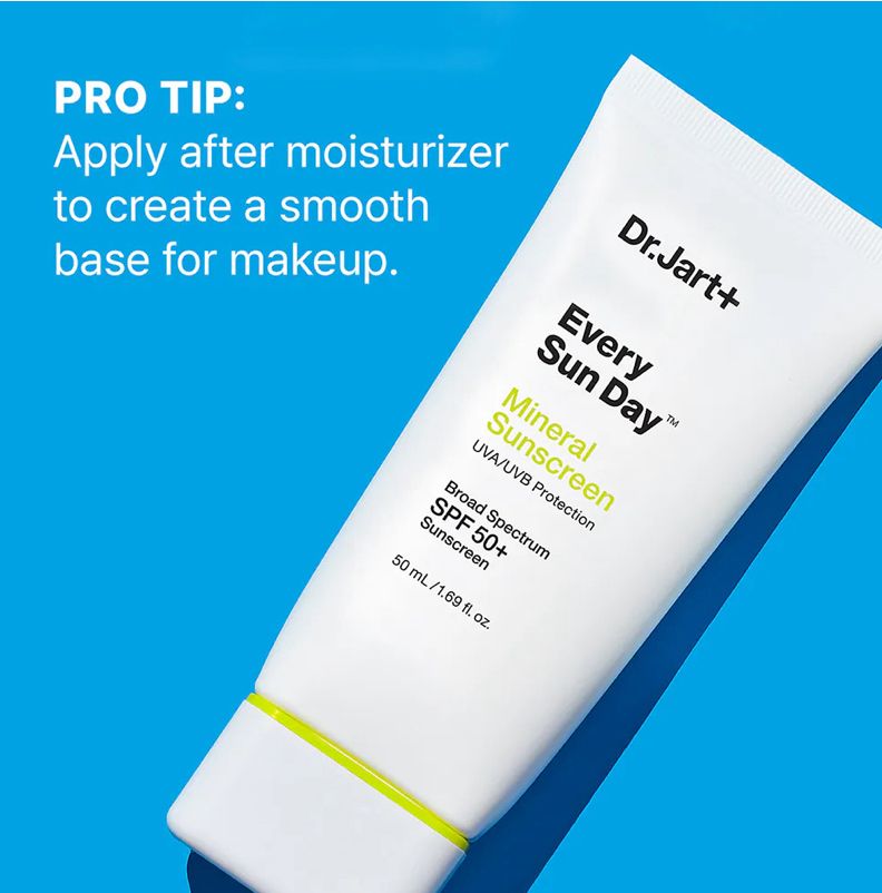 Every Sun Day Mineral Korean Sunscreen SPF 50+ For Face