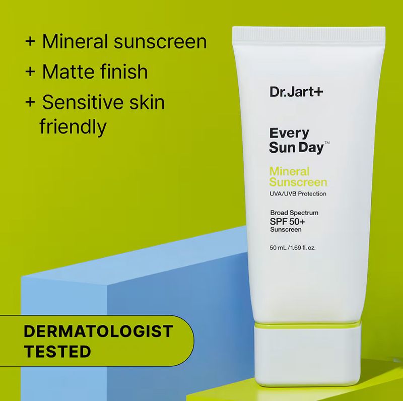 Every Sun Day Mineral Korean Sunscreen SPF 50+ For Face