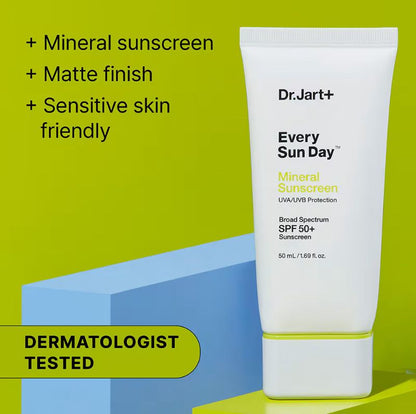 Every Sun Day Mineral Korean Sunscreen SPF 50+ For Face