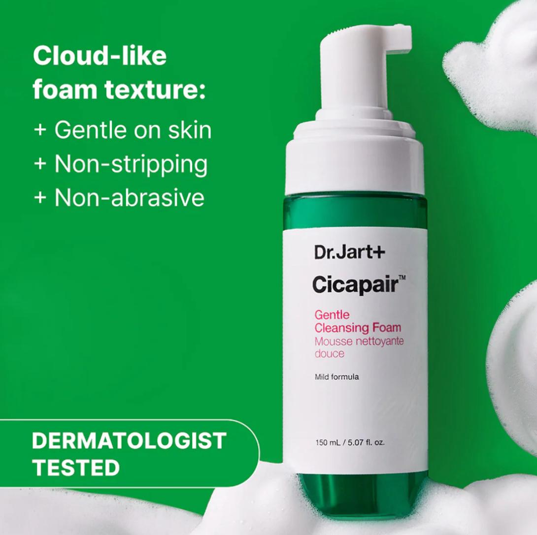 Cicapair Gentle Foam Cleanser For Sensitive Skin