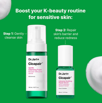 Cicapair Gentle Foam Cleanser For Sensitive Skin