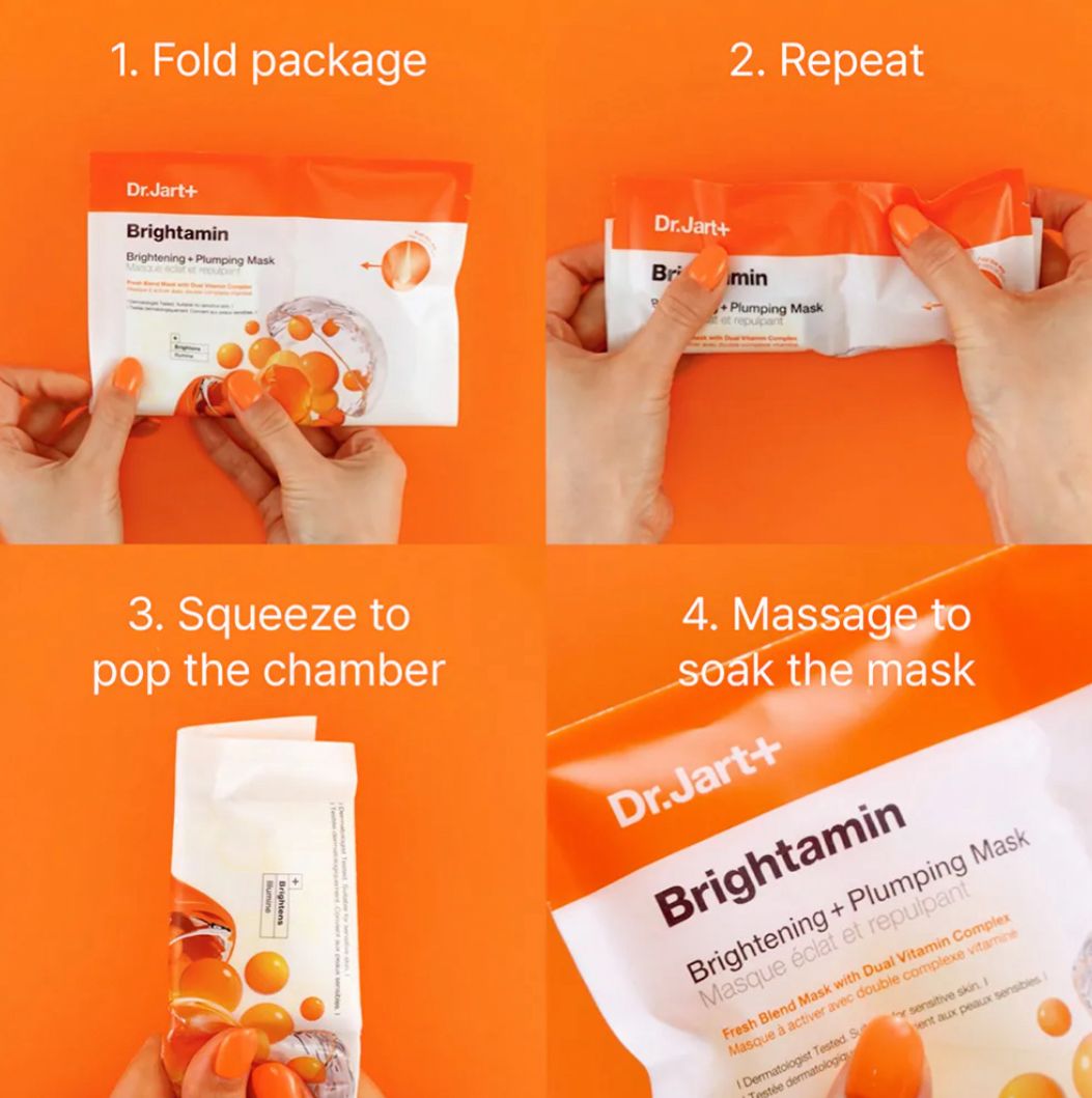 Brightamin Brightening + Plumping Face Mask With Vitamin C